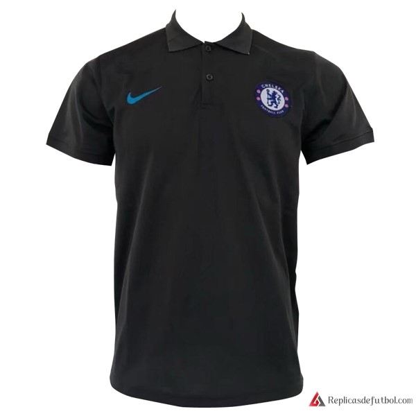 Polo Chelsea 2017-2018 Negro